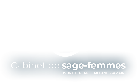LOGO CABINET DE SAGE-FEMMES Justine Lenfant & Mélanie Gamain